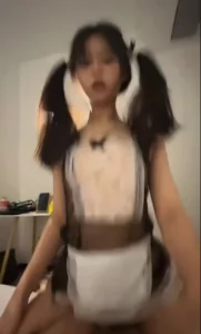 【炮友系列7】女仆骑乘到高潮（女主已成年）